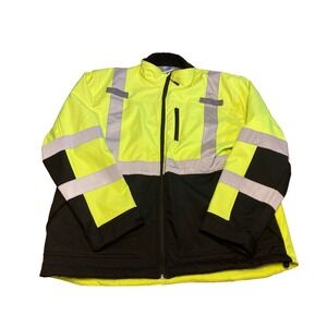 ULINE Reflective Jacket X-Large Neon Men's